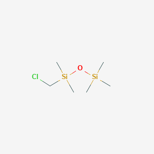 molecular formula C6H17ClOSi2 B096260 Chloromethylpentamethyldisiloxane CAS No. 17201-83-1