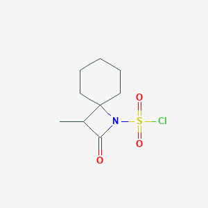 1-Chlorosulfonyl-3-methyl-1-azaspiro[3.5]nonan-2-one