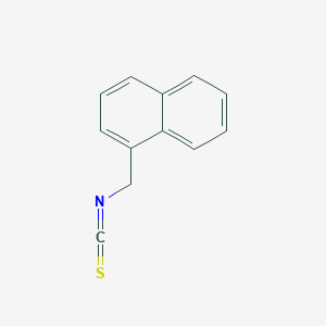 molecular formula C12H9NS B096269 1-萘甲基异硫氰酸酯 CAS No. 17112-82-2