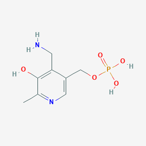 molecular formula C8H13N2O5P B096272 磷酸吡哆胺 CAS No. 16774-56-4