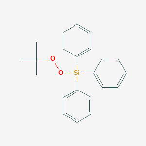 molecular formula C22H24O2Si B096289 (tert-Butylperoxy)(triphenyl)silane CAS No. 18751-58-1