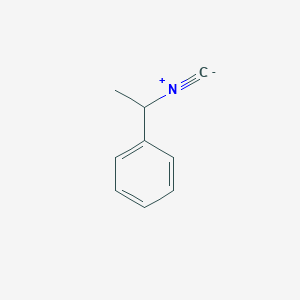 molecular formula C9H9N B096295 (1-Isocyanoethyl)benzene CAS No. 17329-20-3