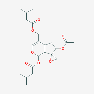 molecular formula C22H32O8 B096299 Didrovaltrate CAS No. 18296-45-2