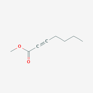 molecular formula C8H12O2 B096303 Methyl hept-2-ynoate CAS No. 18937-78-5