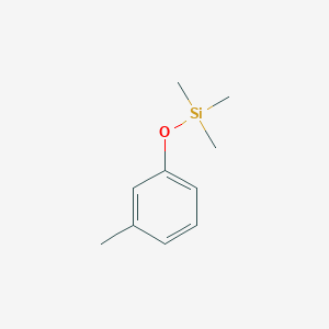 molecular formula C10H16OSi B096313 Silane, trimethyl(m-tolyloxy)- CAS No. 17902-31-7