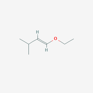 molecular formula C7H14O B096322 (1E)-1-ethoxy-3-methylbut-1-ene CAS No. 16969-18-9