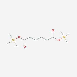 molecular formula C12H26O4Si2 B096323 Bis(trimethylsilyl) adipate CAS No. 18105-31-2