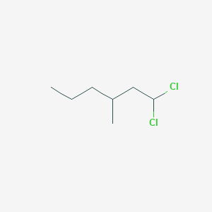1,1-Dichloro-3-methylhexane