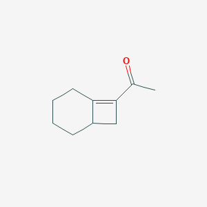 Ethanone, 1-bicyclo[4.2.0]oct-6-en-7-yl-(9CI)