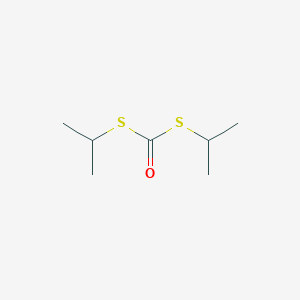 molecular formula C7H14OS2 B096367 Carbonic acid, dithio-, S,S-diisopropyl ester CAS No. 16118-33-5