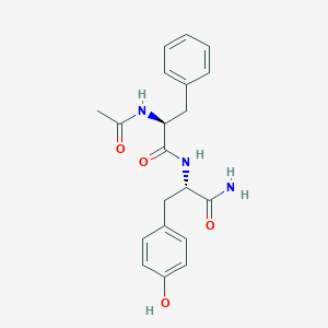 molecular formula C20H23N3O4 B096384 Ac-Phe-Tyr-NH2 CAS No. 19361-52-5