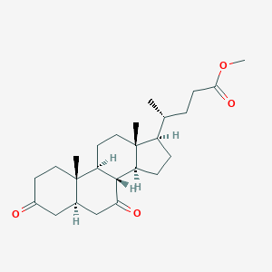 5alpha-Cholan-24-oic acid, 3,7-dioxo-, methyl ester