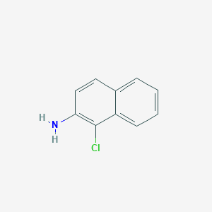 molecular formula C10H8ClN B096395 1-Chloronaphthalen-2-amine CAS No. 16452-11-2