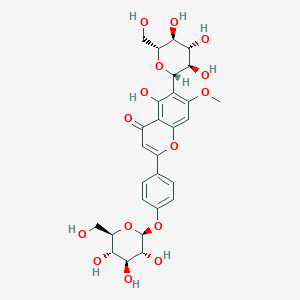molecular formula C28H32O15 B096400 Flavocommelin CAS No. 16049-42-6
