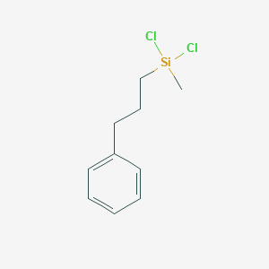 molecular formula C10H14Cl2Si B096402 Dichloro(methyl)(3-phenylpropyl)silane CAS No. 17776-66-8