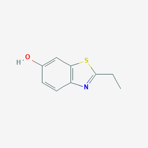 molecular formula C9H9NOS B096406 2-Ethyl-1,3-benzothiazol-6-ol CAS No. 17142-79-9