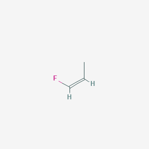 molecular formula C3H5F B096411 cis-1-Fluoro-1-propene CAS No. 19184-10-2