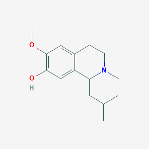 molecular formula C15H23NO2 B096421 冠羽藤碱 CAS No. 19485-63-3