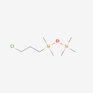 molecular formula C8H21ClOSi2 B096422 1-(3-Chloropropyl)-1,1,3,3,3-pentamethyldisiloxane CAS No. 18291-27-5