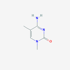molecular formula C6H9N3O B096429 4-Amino-1,5-dimethylpyrimidin-2-one CAS No. 17634-60-5