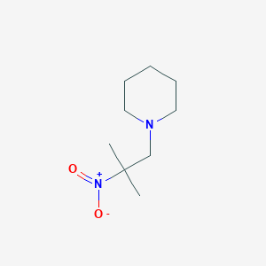 molecular formula C9H18N2O2 B096433 N-(2-Nitroisobutyl)piperidine CAS No. 17697-46-0