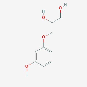 molecular formula C10H14O4 B096440 1,2-Propanediol, 3-(m-methoxyphenoxy)- CAS No. 17131-51-0