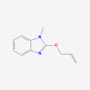 molecular formula C11H12N2O B096446 1-Methyl-2-(2-propenyloxy)benzimidazole CAS No. 19382-39-9