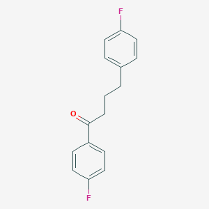 molecular formula C16H14F2O B096452 1,4-bis(4-fluorophenyl)butan-1-one CAS No. 17135-49-8