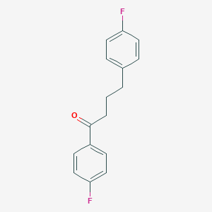 molecular formula C16H14F2O B096452 4'-Fluoro-4-(4-fluorophenyl)butyrophenone CAS No. 17135-49-8