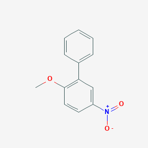 molecular formula C13H11NO3 B096477 2-Phenyl-4-nitroanisol CAS No. 15854-75-8