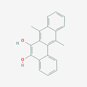 Benz(a)anthracene, 5,6-dihydroxy-7,12-dimethyl-