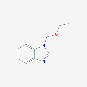 molecular formula C10H12N2O B096522 Benzimidazole,1-(ethoxymethyl)-(8ci) CAS No. 18250-01-6