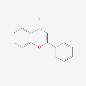 molecular formula C15H10OS B096535 2-phenyl-4h-chromene-4-thione CAS No. 5465-04-3