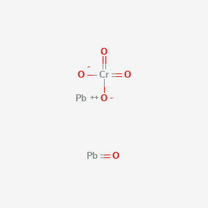 molecular formula CrO5Pb2 B096548 Dilead chromate oxide CAS No. 18454-12-1