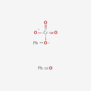molecular formula CrO5Pb2 B096548 Lead chromate oxide (Pb2(CrO4)O) CAS No. 18454-12-1