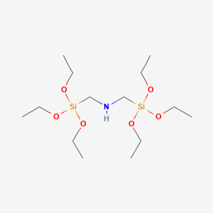 molecular formula C14H35NO6Si2 B096555 Bis(triethoxysilylmethyl)amine CAS No. 17907-63-0