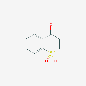 molecular formula C9H8O3S B096564 Thiochromanone 1,1-dioxide CAS No. 19446-96-9