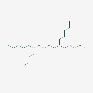 Hexadecane, 6,11-dipentyl-