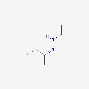 molecular formula C6H14N2 B096580 2-Butanone ethyl hydrazone CAS No. 16713-35-2
