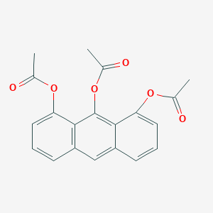 molecular formula C20H16O6 B096594 1,8,9-Triacetoxyanthracene CAS No. 16203-97-7