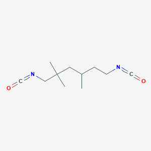 molecular formula C11H18N2O2 B096595 1,6-Diisocyanato-2,2,4-trimethylhexane CAS No. 16938-22-0