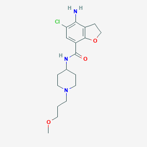 molecular formula C18H26ClN3O3 B000966 Prucalopride CAS No. 179474-81-8
