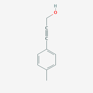 molecular formula C10H10O B096600 2-Propyn-1-ol, 3-(4-methylphenyl)- CAS No. 16017-24-6