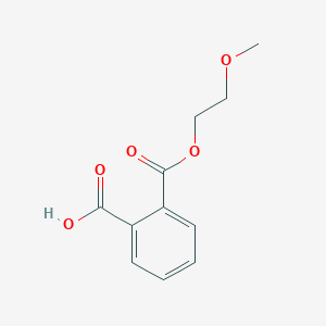 molecular formula C11H12O5 B096615 Methoxyethyl phthalate CAS No. 16501-01-2