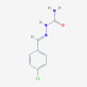 molecular formula C8H8ClN3O B096627 4-Chlorobenzaldehyde semicarbazone CAS No. 5315-86-6