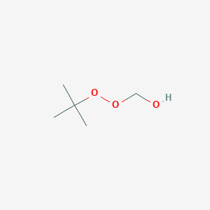 molecular formula C5H12O3 B096633 tert-Butylperoxymethanol CAS No. 17742-78-8