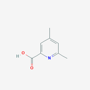 molecular formula C8H9NO2 B096641 4,6-Dimethylpicolinic acid CAS No. 18088-10-3