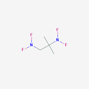Propane, 1,2-bis(difluoroamino)-2-methyl-
