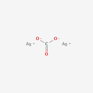 molecular formula Ag2CO3<br>CAg2O3 B096657 Silver carbonate CAS No. 16920-45-9