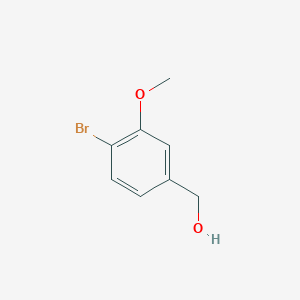 molecular formula C8H9BrO2 B096659 (4-Bromo-3-methoxyphenyl)methanol CAS No. 17100-64-0